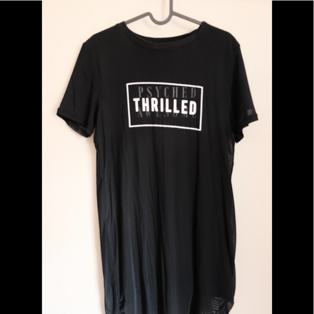 H&M divided t-shirt dress | Sz 4